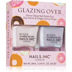 Nails Inc. Glazing Over Donut Glaze sada laků na nehty