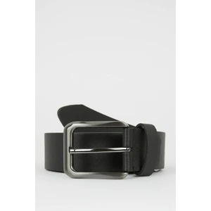 DEFACTO Men's Faux Leather Jean Belt