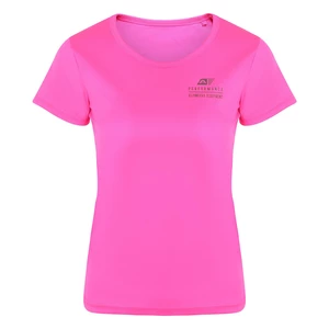 Women's quick-drying T-shirt ALPINE PRO CLUNA pink glo