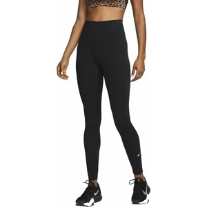 Nike Dri-Fit One Womens High-Rise Leggings Black/White S Fitness kalhoty