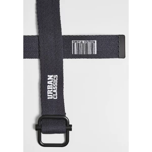 Industrial canvas belt 2 packs black/navy
