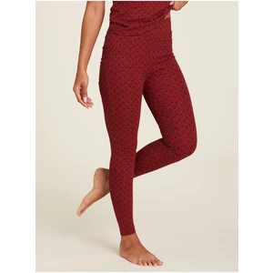 Red Patterned Women's Tranquillo Leggings - Women