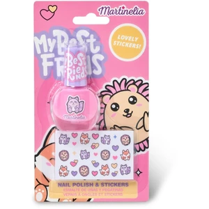 Martinelia My Best Friends Nail Polish & Stickers sada (pre deti)