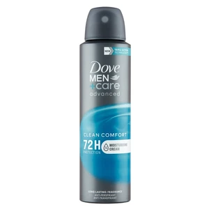 Dove Men+Care Advanced antiperspirant ve spreji pro muže Clean Comfort 150 ml