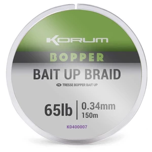 Korum splietaná šnúra bopper bait up braid 0,34 mm 150 m