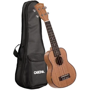 Cascha HH 2026 Premium Szoprán ukulele Natural