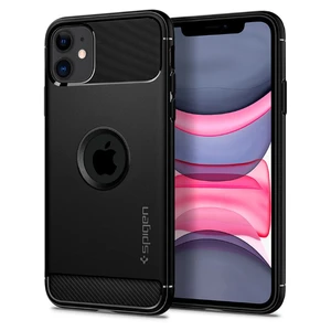 Kryt na mobil Spigen Rugged Armor na Apple iPhone 11 čierny...