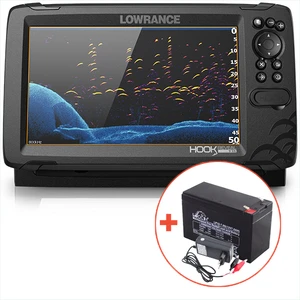 Lowrance echolot hook reveal 9 se sondou hdi 50/200 khz