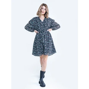 Big Star Woman's -- Dress 340101 Light blue Woven-404