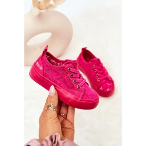 Openwork Sneakers Big Star JJ374131 Pink