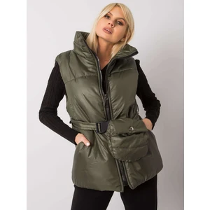 Khaki Effie down vest