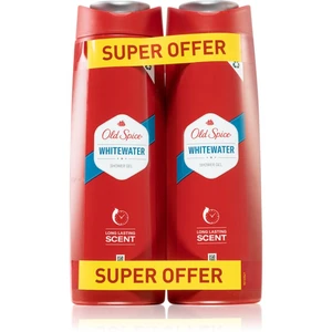 Old Spice Whitewater sprchový gél pre mužov 2x400 ml