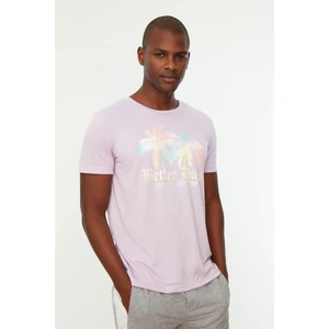 Trendyol Lilac Men's T-Shirt