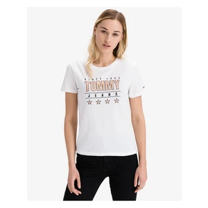 Slim Metallic T-shirt Tommy Jeans - Women