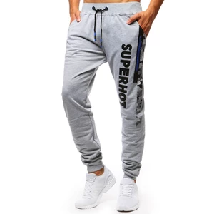 Light gray men's sweatpants Dstreet UX3521
