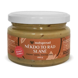 Krém Někdo to rád slané 250 g   NUTSPREAD