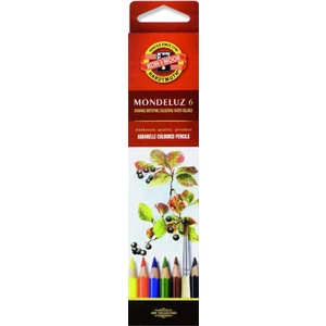 KOH-I-NOOR Akvarelová tužka Mondeluz 3715/6 Mix