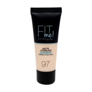 Maybelline Fit Me! Foundation Matte + Poreless 097 Natural Porcelain tekutý make-up s matujícím účinkem 30 ml