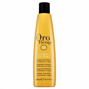 Fanola Oro Therapy Oro Puro Illuminating Shampoo posilující šampon pro všechny typy vlasů 300 ml
