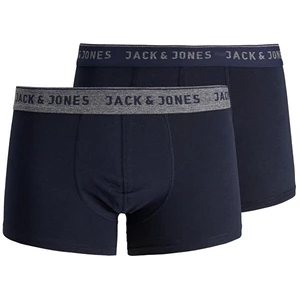 Jack&Jones 2 PACK - pánské boxerky JACVINCENT 12138239 Navy Blazer XXL