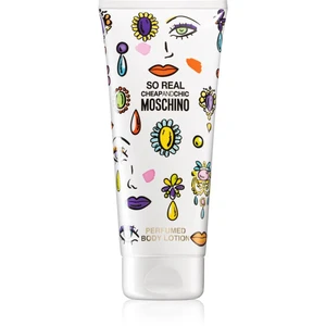 Moschino So Real tělové mléko pro ženy 200 ml