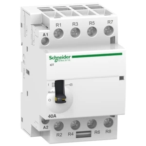 Instalační stykač Schneider Acti9 ICT 63A 4NO 230V A9C21864 s manuálním ovládáním