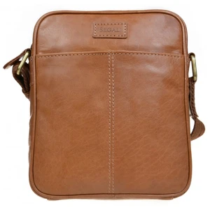 SEGALI Pánska kožená crossbody taška 7018 Brown