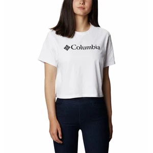 Tričko Columbia dámsky, biela farba,