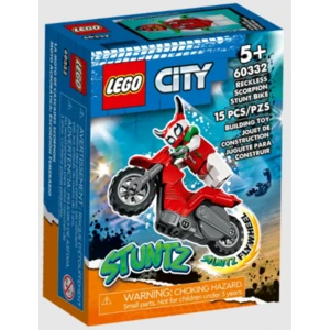 LEGO® City 60332 Škorpióna kaskadérska motorka