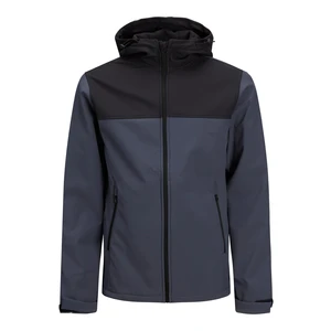 Jack&Jones Pánská softshell bunda JJEMARVIN 12212363 Ombre Blue S