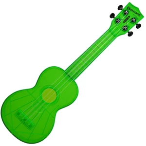 Kala Waterman Szoprán ukulele Sour Apple Fluorescent
