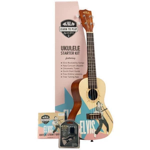 Kala Learn To Play Koncertní ukulele Elvis Rockabilly