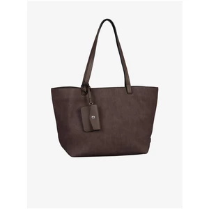 Dark Brown Women's Handbag Tom Tailor Rubiana - Women