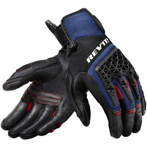 Rev'it! Sand 4 Schwarz-Blau M Motorradhandschuhe