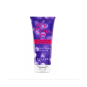 Kallos GoGo Silver Reflex Shampoo szampon tonizujący do włosów siwych i platynowego blondu 200 ml