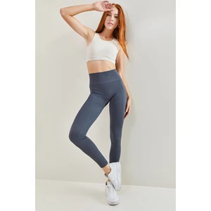 Bianco Lucci Women's Wide Belt Corduroy Leggings