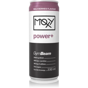 Gymbeam moxy power+ energy drink 330ml ovocie