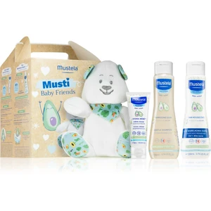 Mustela Musti Baby Friends dárková sada (pro děti od narození)