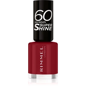 Rimmel 60 Seconds Super Shine lak na nechty odtieň 314 Fiercely 8 ml