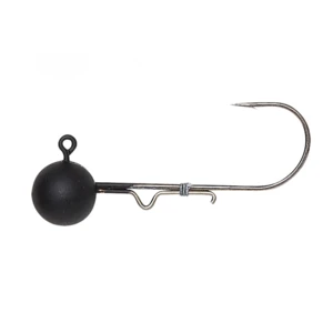 Savage gear jigová hlavička tungsten ball jighead matt black 1/0 - 7,2 g