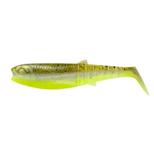 Savage gear gumová nástraha cannibal shad green pearl yellow - 12,5 cm 20 g