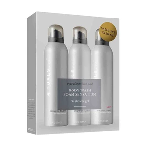 Rituals Homme Sport sprchová pěna výhodné balení 3x200 ml