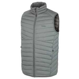 Husky Dresles M L, dk. grey green Pánská péřová vesta