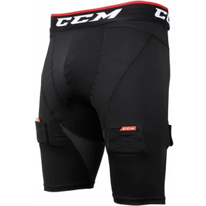 CCM Compression Short Jock Black SR M 2022