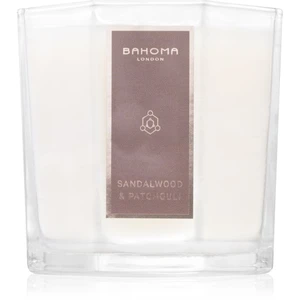 Bahoma London Octagon Collection Sandalwood & Patchouli vonná sviečka 180 g