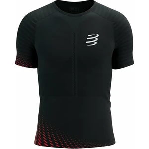 Compressport Racing SS Tshirt M Black/High Risk Red S