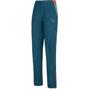 La Sportiva Pantalons outdoor pour Rowan Zip-Off Pant W Storm Blue/Lagoon M