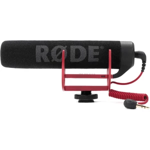 Přímý kamerový mikrofon RODE Microphones VideoMic GO, montáž patky blesku
