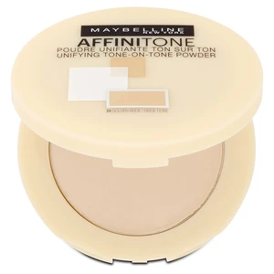 Maybelline Affinitone zjednocujúci púder kompaktný odtieň 24 Golden Beige 9 g