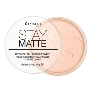 Rimmel Stay Matte pudr odstín 002 Pink Blossom 14 g